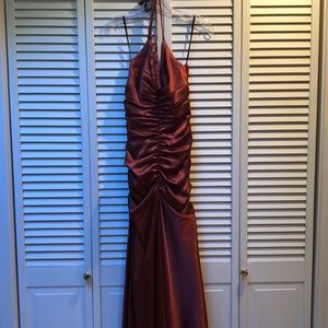 Beautiful copper Jessica McClintock Dress